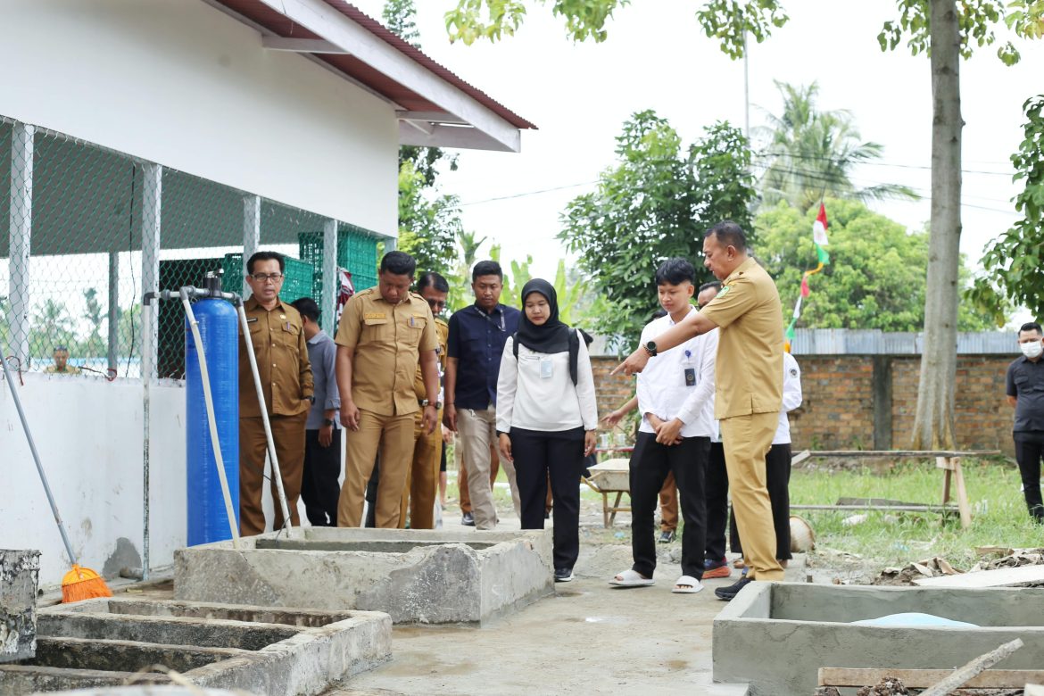 Wabup Kepulauan Meranti dan Korwil BGN Tinjau Dapur SPPG: Tekankan Kebersihan dan IPAL, Pastikan Sesuai SOP