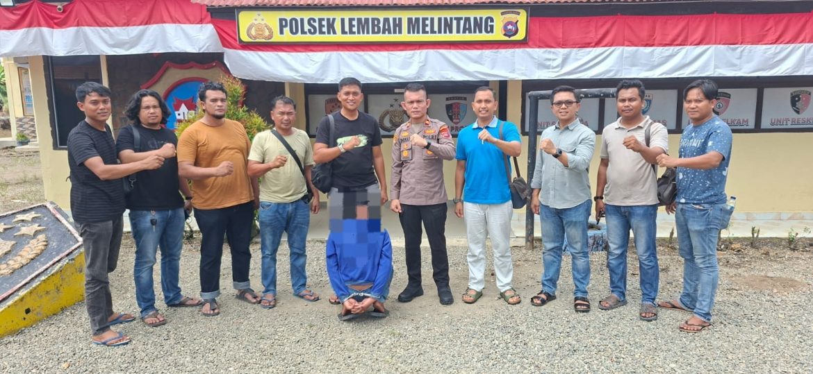 Tim Gabungan Polres Rohil Tangkap Pelaku Percobaan Pencurian dengan Kekerasan di Sumbar
