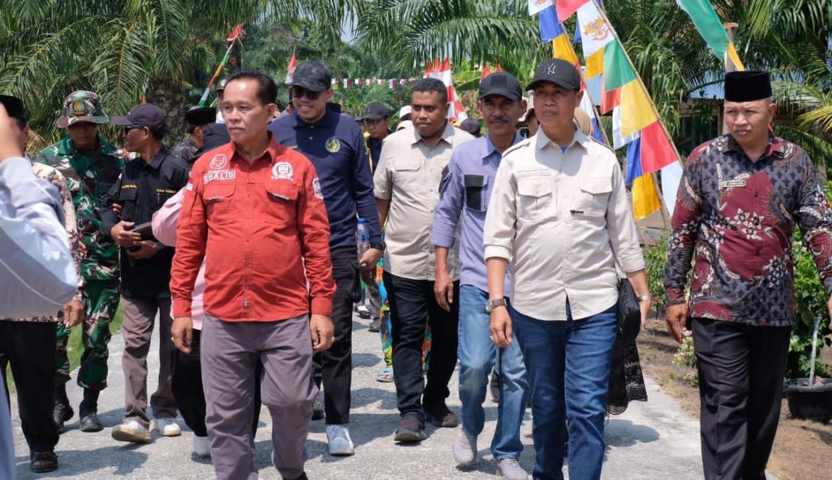 Pemkab Meranti Gesa Jalan Akses RoRo Lukit, Pembangunan Pelabuhan Ditargetkan Didukung Kemenhub