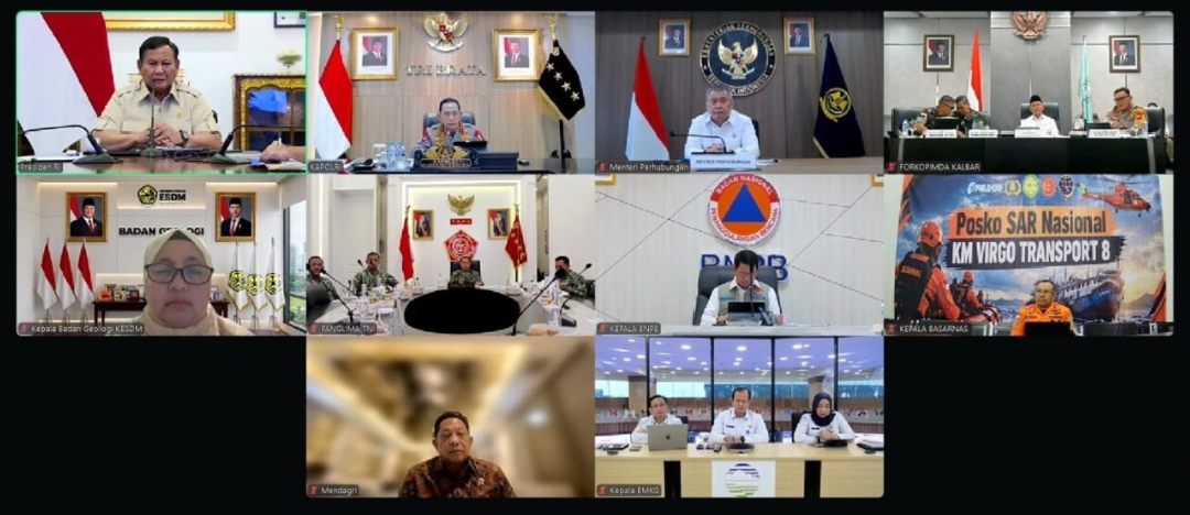 Presiden Prabowo Perintahkan Investigasi Menyeluruh KMP Virgo Transport 8, Pastikan Hak Keluarga Korban Terpenuhi