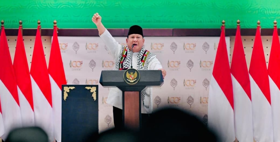 Presiden Prabowo Gemakan “Free Palestine” dari Gontor