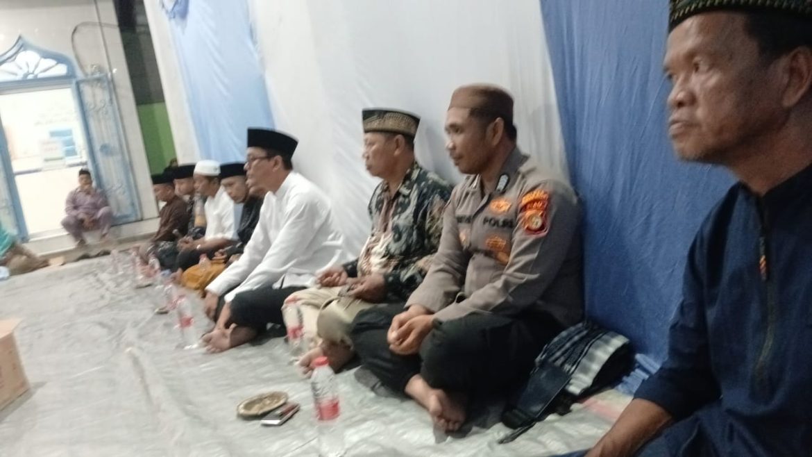 Polisi dan Warga Panipahan Peringati Maulid Nabi, Perkuat Kamtibmas Lewat Pendekatan Agamis