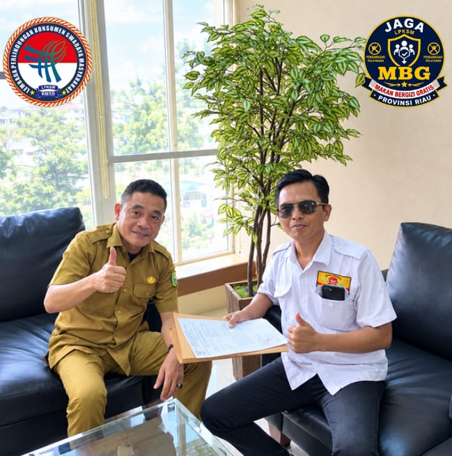 Pasca Resmi Terdaftar, LPKSM RMRB Bentuk Tim “Jaga MBG” di Riau, Pastikan Program Berjalan Tepat Sasaran