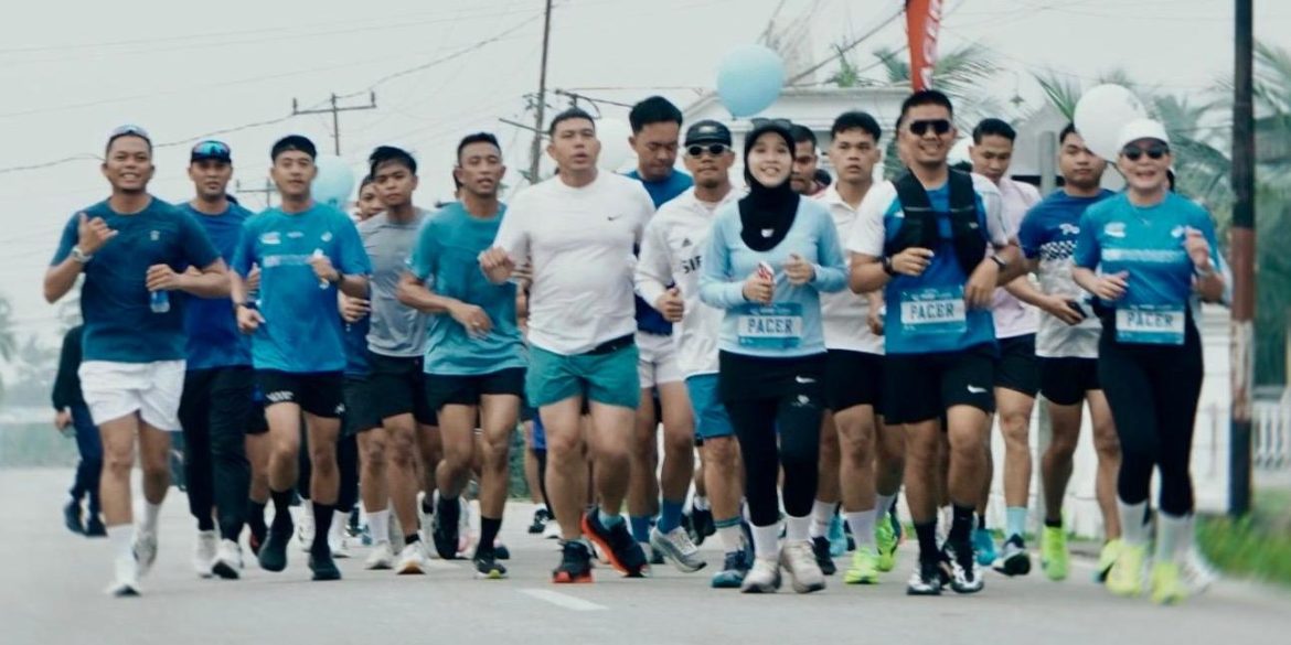 Komunitas Pelari Kampong Sukses Gelar POCARI SWEAT Run Indonesia 2026 di Selatpanjang