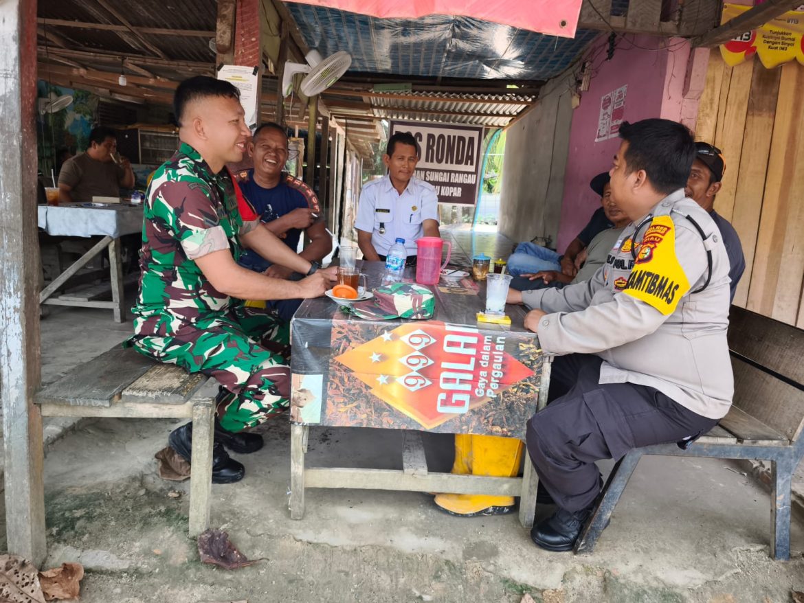 Cegah Karhutla, Polsek Rantau Kopar Sosialisasi Larangan Bakar Lahan Langsung ke Warga