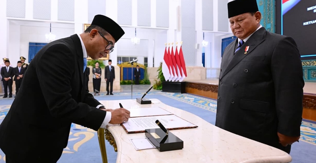 Presiden Prabowo Saksikan Pengucapan Sumpah Ketua dan Anggota Ombudsman RI
