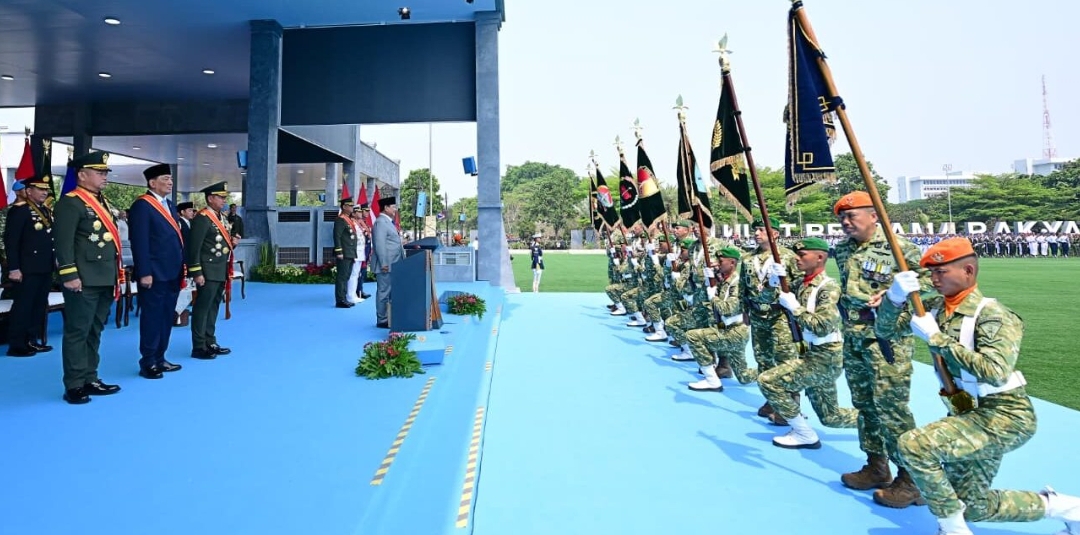 Presiden Prabowo Resmikan 204 Satuan Baru TNI pada Peringatan HUT ke-81 TNI
