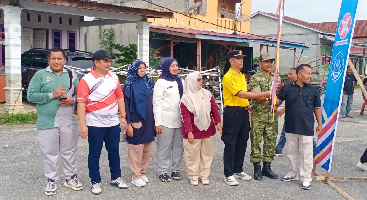Polsek Rantau Kopar Gelar Olahraga Bersama Peringati Hari Sumpah Pemuda ke-98