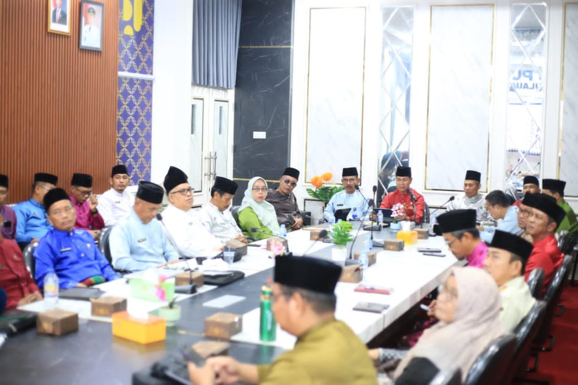 Sekda Meranti Pimpin Rakor dan Tekankan Disiplin ASN