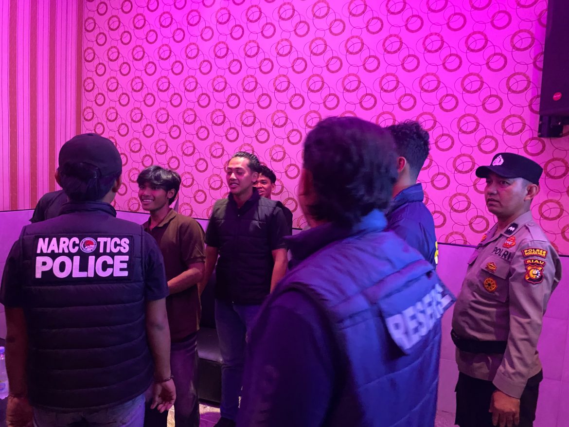 Pimpin Langsung Razia Narkoba, Waka Polres Rohil: Tak Ada Tempat Aman bagi Pengedar di Rokan Hilir