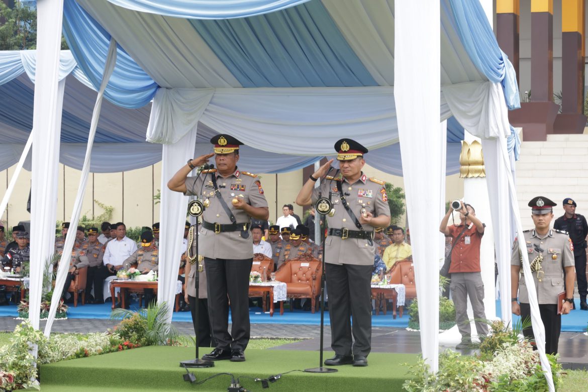 Tradisi Penghormatan Polri, Welcome and Farewell Parade Tandai Pergantian Kapolda Riau