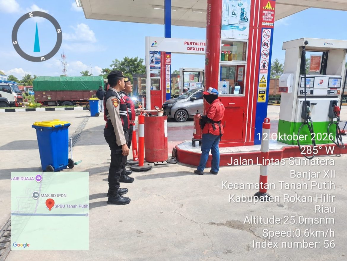 Patroli Preventif Jaga Jalur Lintas Riau–Sumut, Polres Rokan Hilir Hadir Lebih Dulu Sebelum Gangguan Terjadi