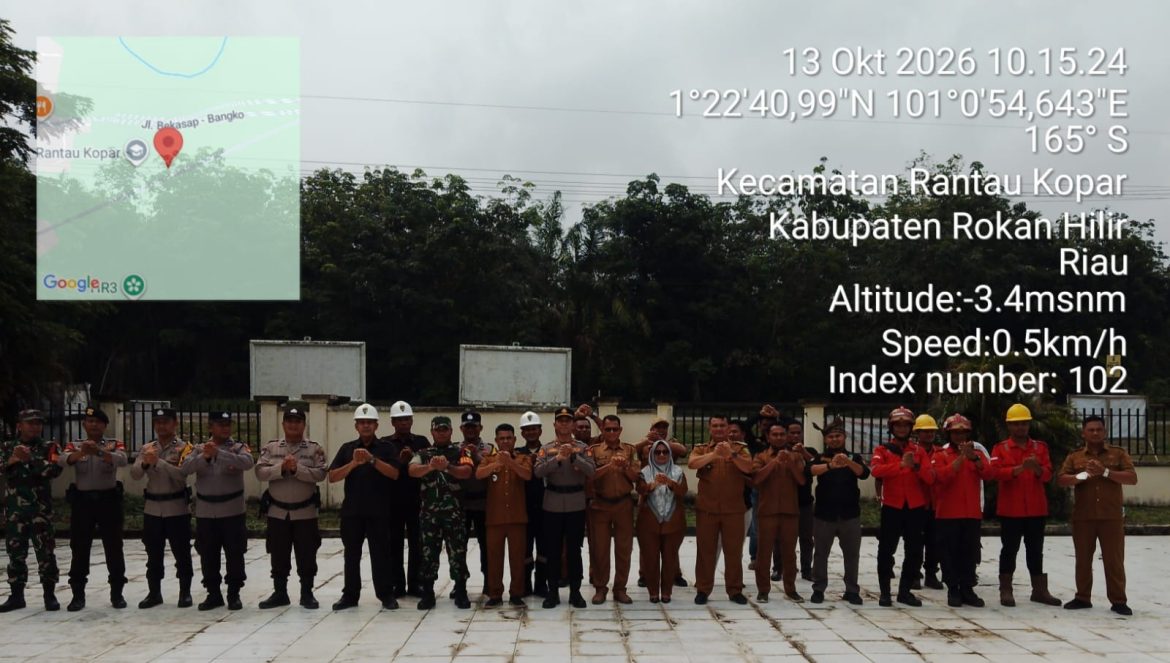 Cegah Karhutla, Polsek Rantau Kopar Satukan Kekuatan TNI, Perusahaan, dan Masyarakat  