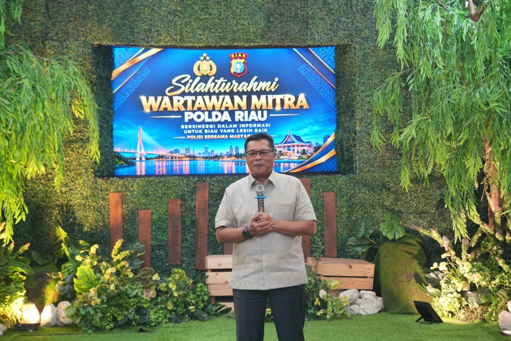 Kapolda Riau Ajak Wartawan Perkuat Sinergi, Berantas Narkoba hingga Cegah Konflik Sosial